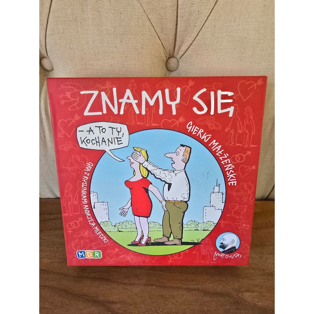 Znamy Się Marriage Board Game by Andrzej Mleczko – Polish Adult Party Game